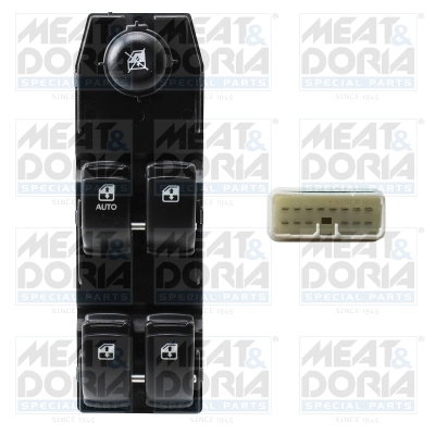 Switch, window regulator